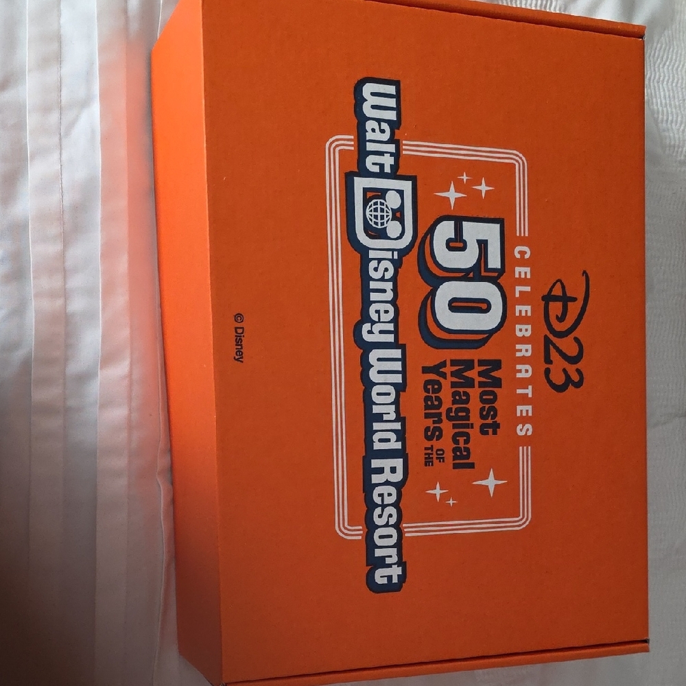 Disney D23 2021 50th Anniversary Gold Member Gift